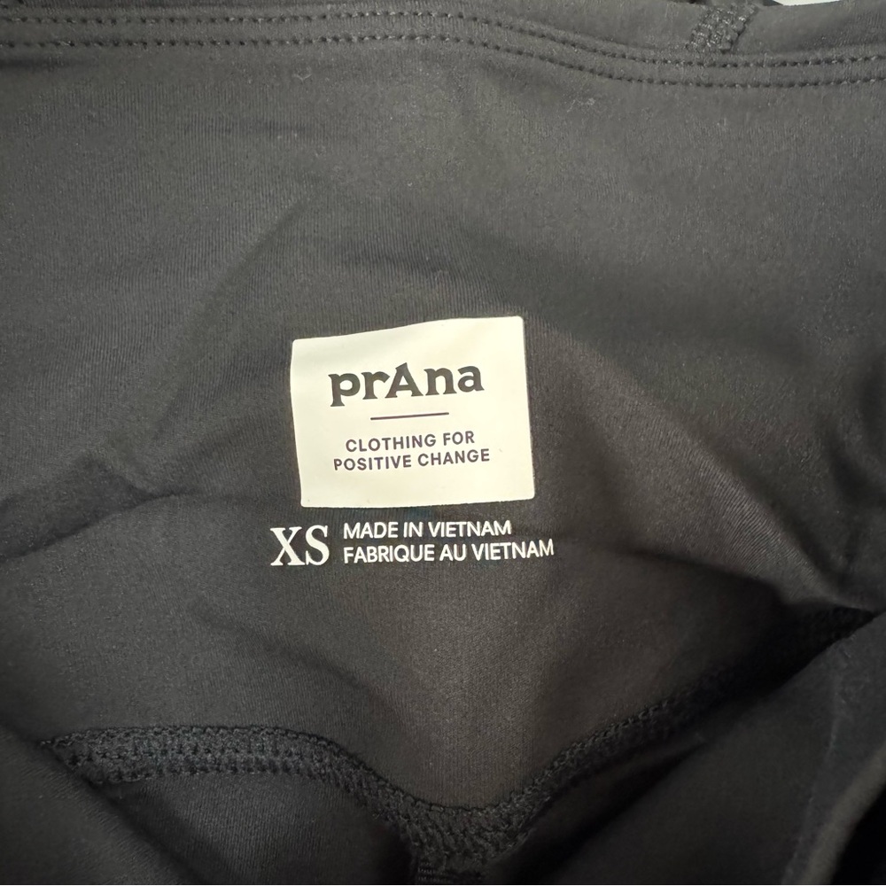 Prana Leggings Electa‎ ll Solid Black Workout Ath… - image 9